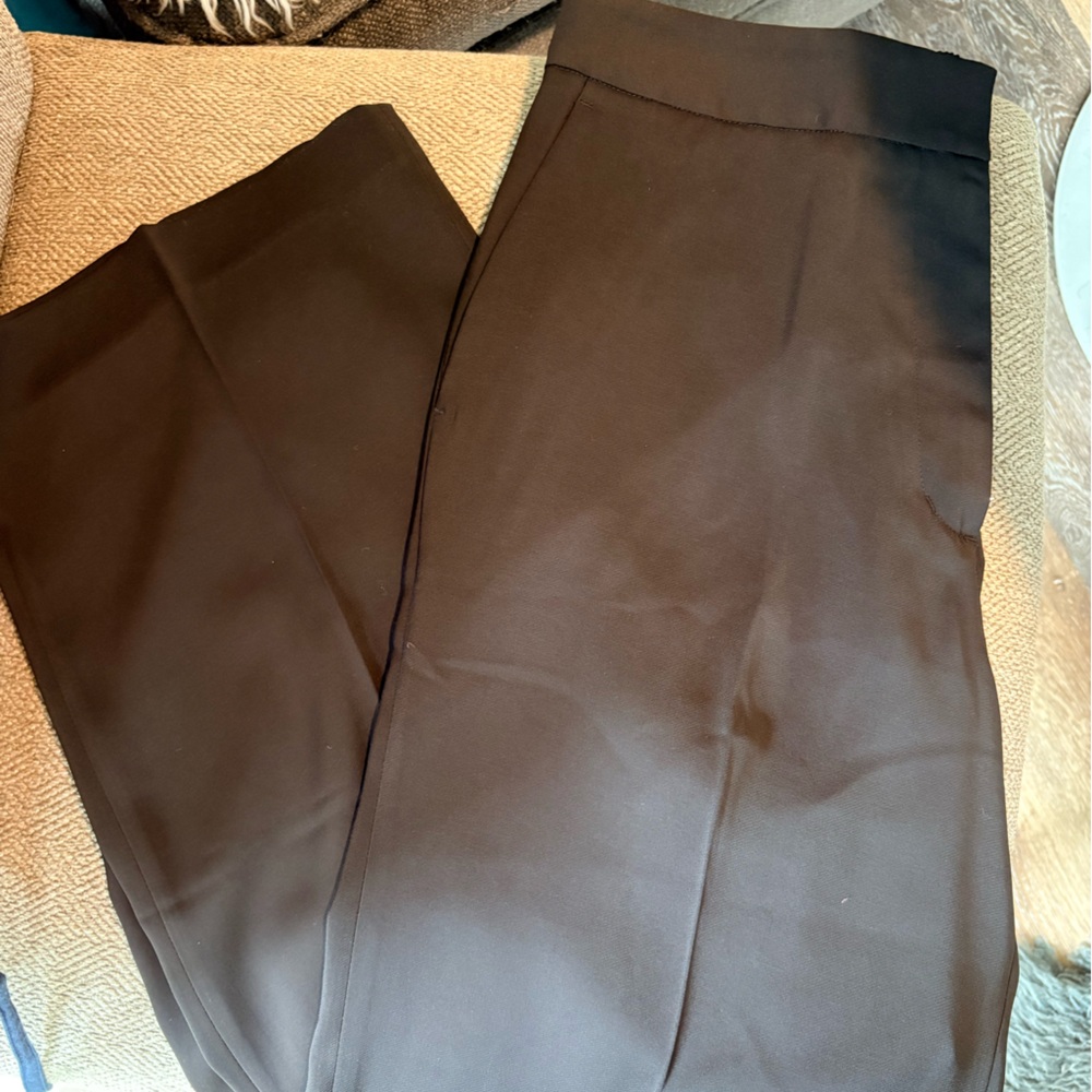 Quince Midnight Black Wide Legged Pants